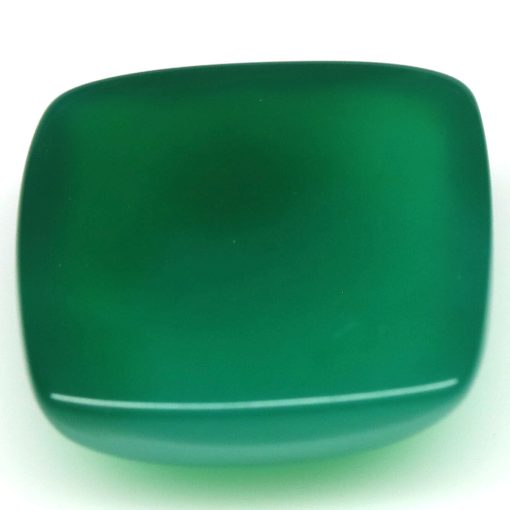 Природный камень зелёный агат