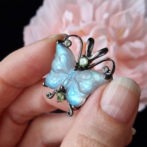 Подвес серебро натуральный лабрадор