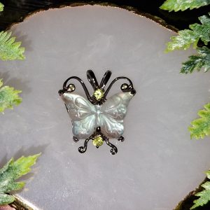 Подвес серебро натуральный лабрадор