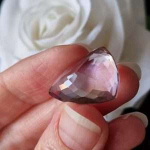 Природный аметрин триллиант