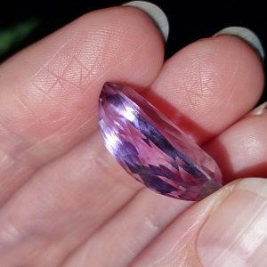 Природный аметист багет