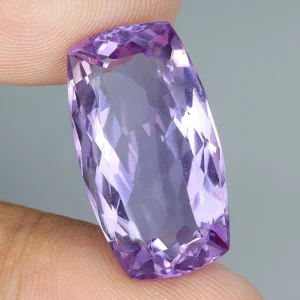 Натуральный аметист багет 22х12 мм