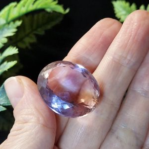 Природный аметрин 27х23 мм + сертификат