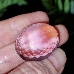 Натуральный аметрин 66 кт с паспортом