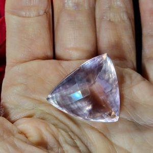 Крупный природный аметрин 56 кт + паспорт