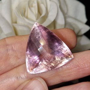 Природный камень аметрин с паспортом