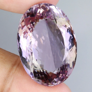 Крупный природный аметрин с сертификатом качества