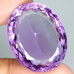 Натуральный аметист 27х21 мм