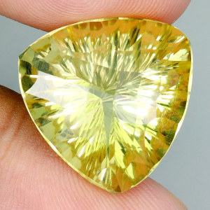 Натуральный лимонный кварц триллиант