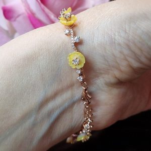 Браслет серебро природный перламутр + топаз + аметист