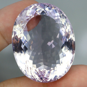 Крупный натуральный аметист овал 34х27 мм